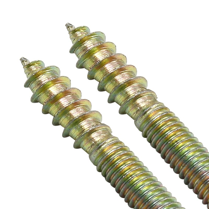 Hitefu 20PCS Hanger Bolts, M4 Double Ended Screws 1"(25mm) Length, M4 Dowel Screw for Wood Furniture, with (M4x0.7mm) Hanger Bolt Driver - Image 5